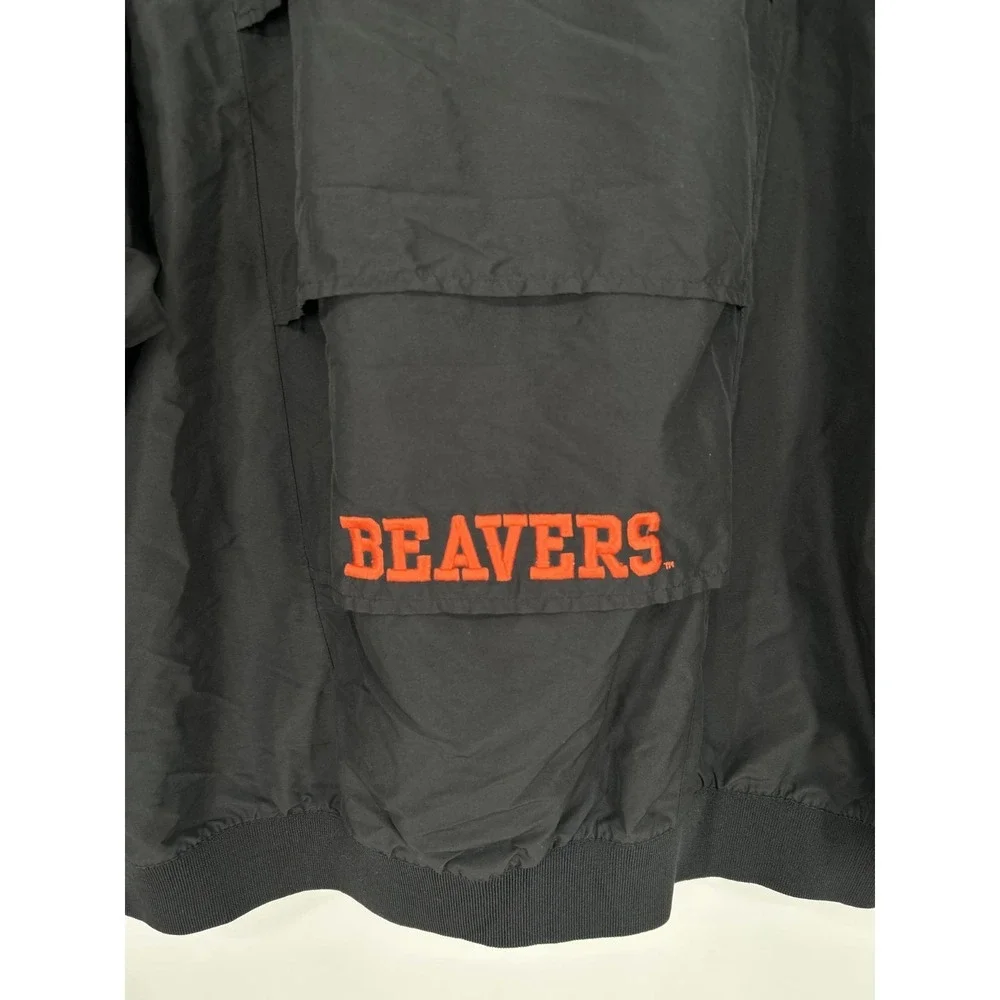 Nike Oregon State Beavers Windbreaker Center Swoosh‎ Pullover Vintage Y2K V Neck
